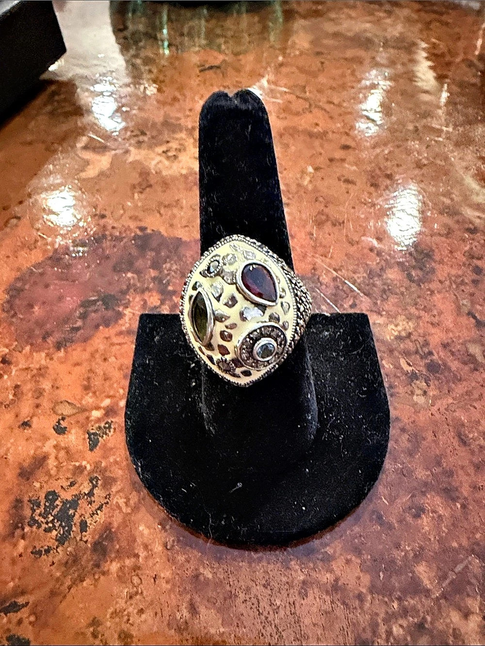 Chi by Falchi Vintage Statement Ring